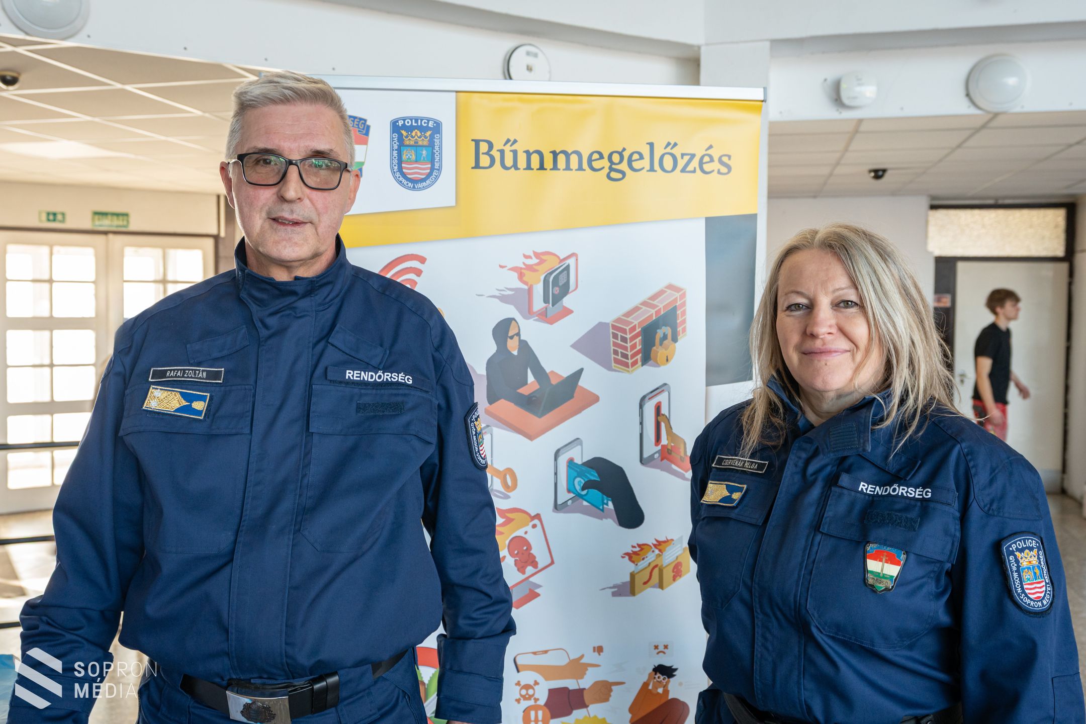 Bűnmegelőzési roadshow-t indított a Soproni Rendőrkapitányság