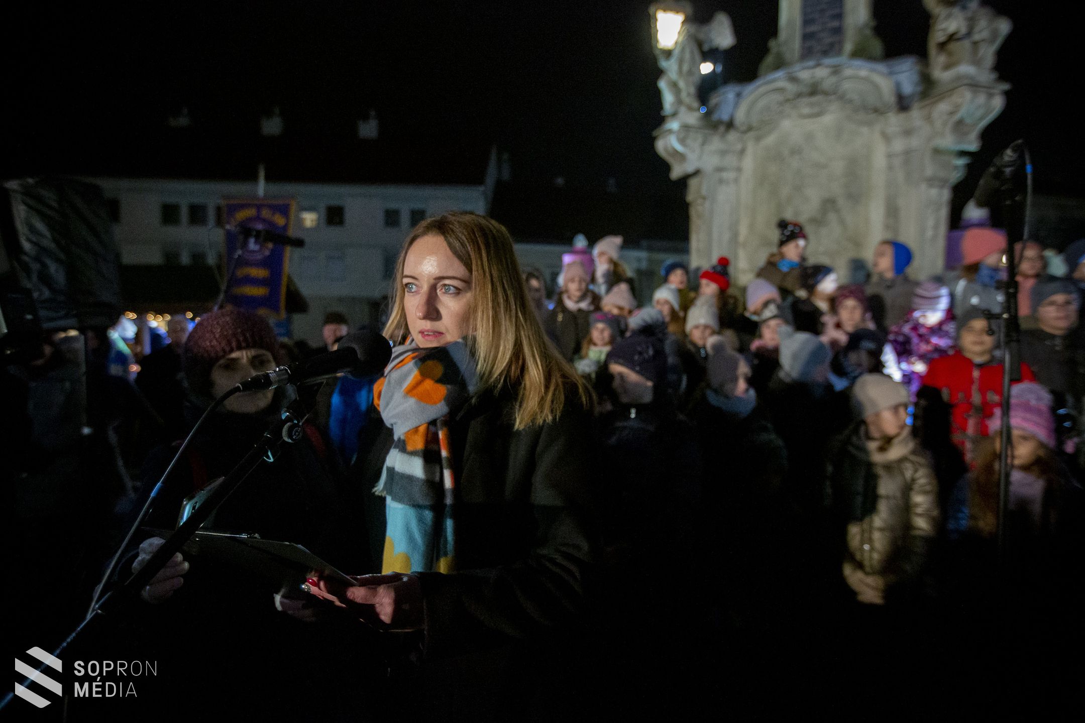 Meggyújtották a második adventi gyertyát