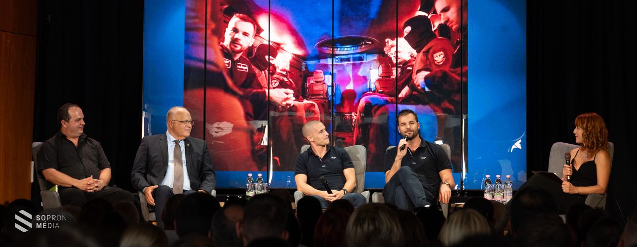 Kapu Tibor Sopronban: a példánkon keresztül üzenjük a fiataloknak, éljenek a lehetőségekkel!