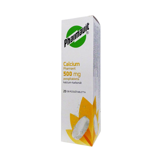 Calcium 500 mg Pharmavit pezsgőtabletta (20x)