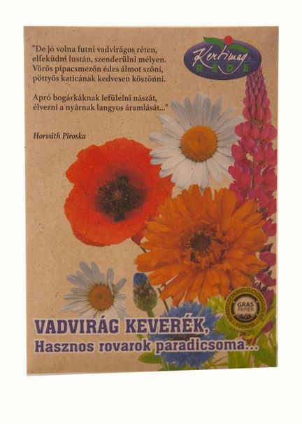 Vadvirágkeverék Fűpapír tasakban