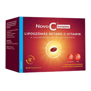 Novo C Komplex liposzómális C D3 Zn kapszula (90x) termék kép