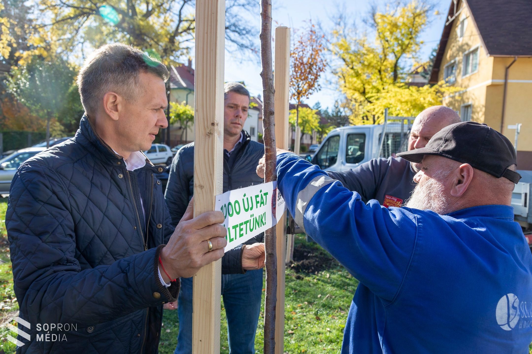 Újabb fákkal gyarapodott az Alsólöverek