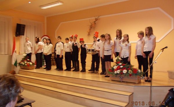 Községi ünnepség 2013. március 15.