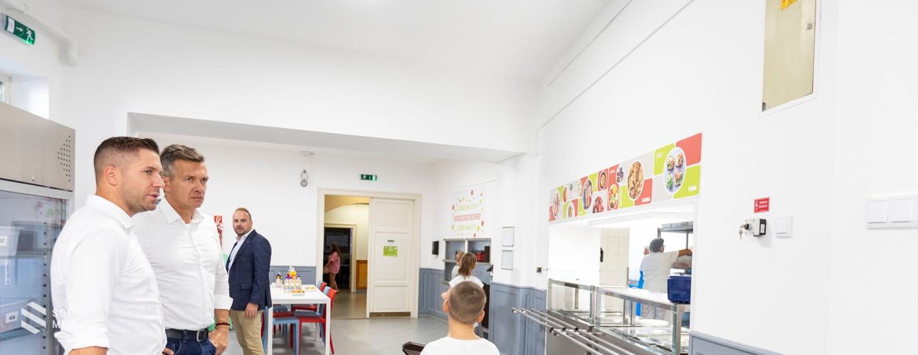Több soproni iskola ebédlője is megújult