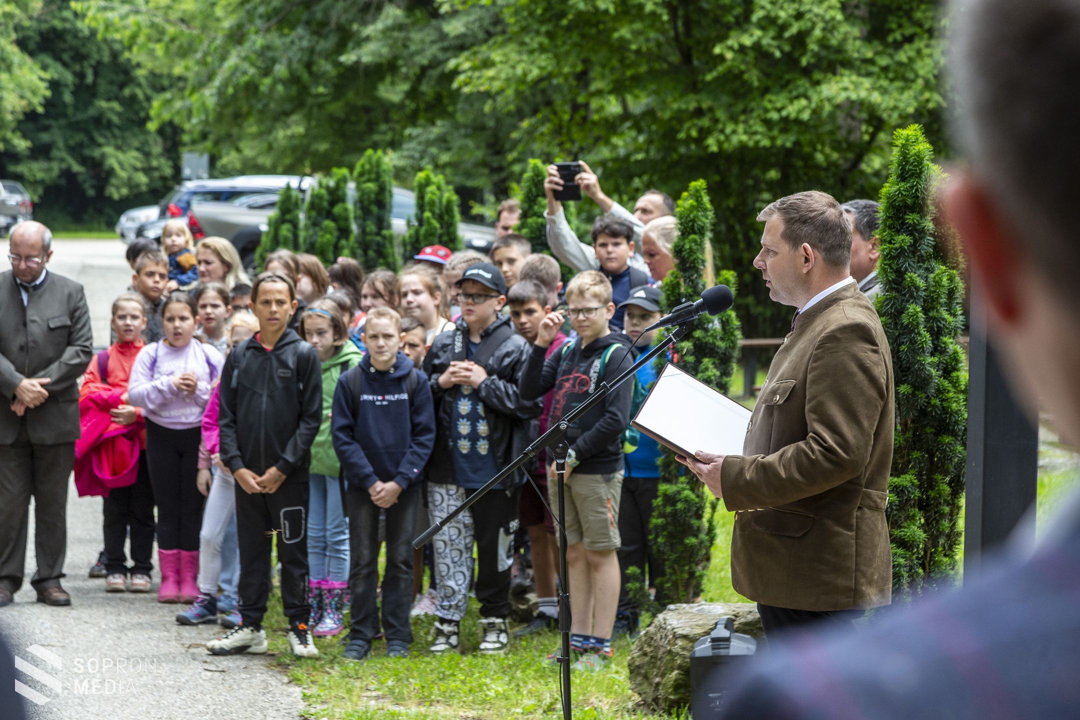 A Soproni Parkerdőben is megemlékeztek a trianoni békediktátum aláírásának 104. évfordulójáról
