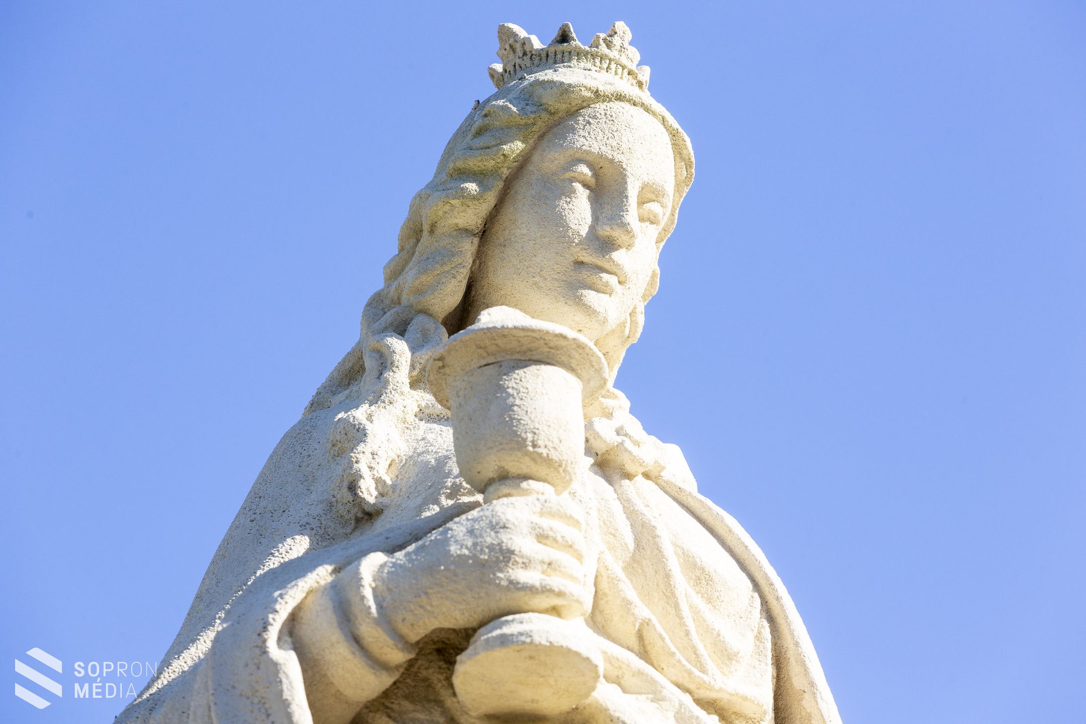 Felavatták a Szent Borbála teret Brennbergbányán