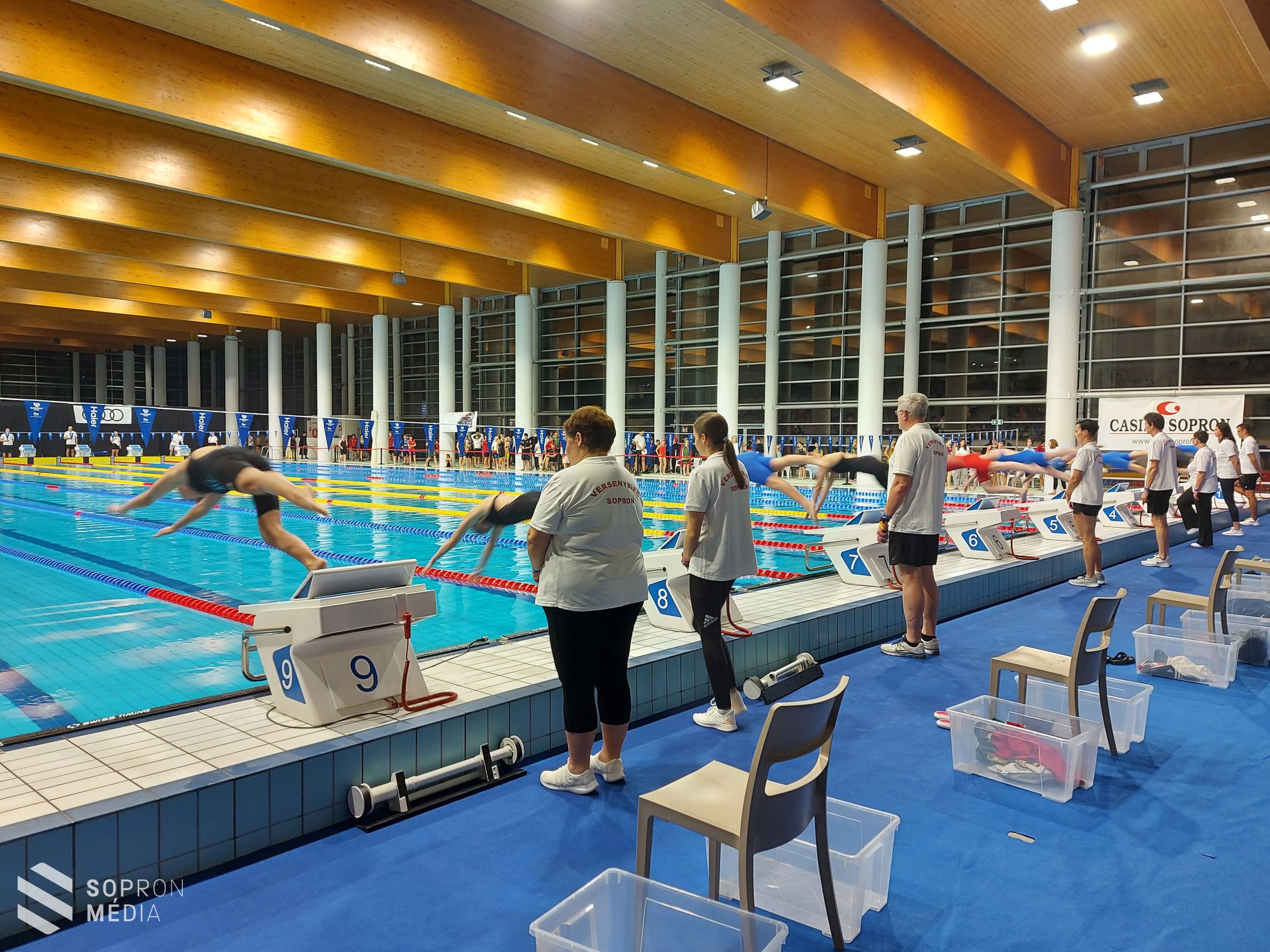 Több mint 400 úszó érkezett a Sopron Openre