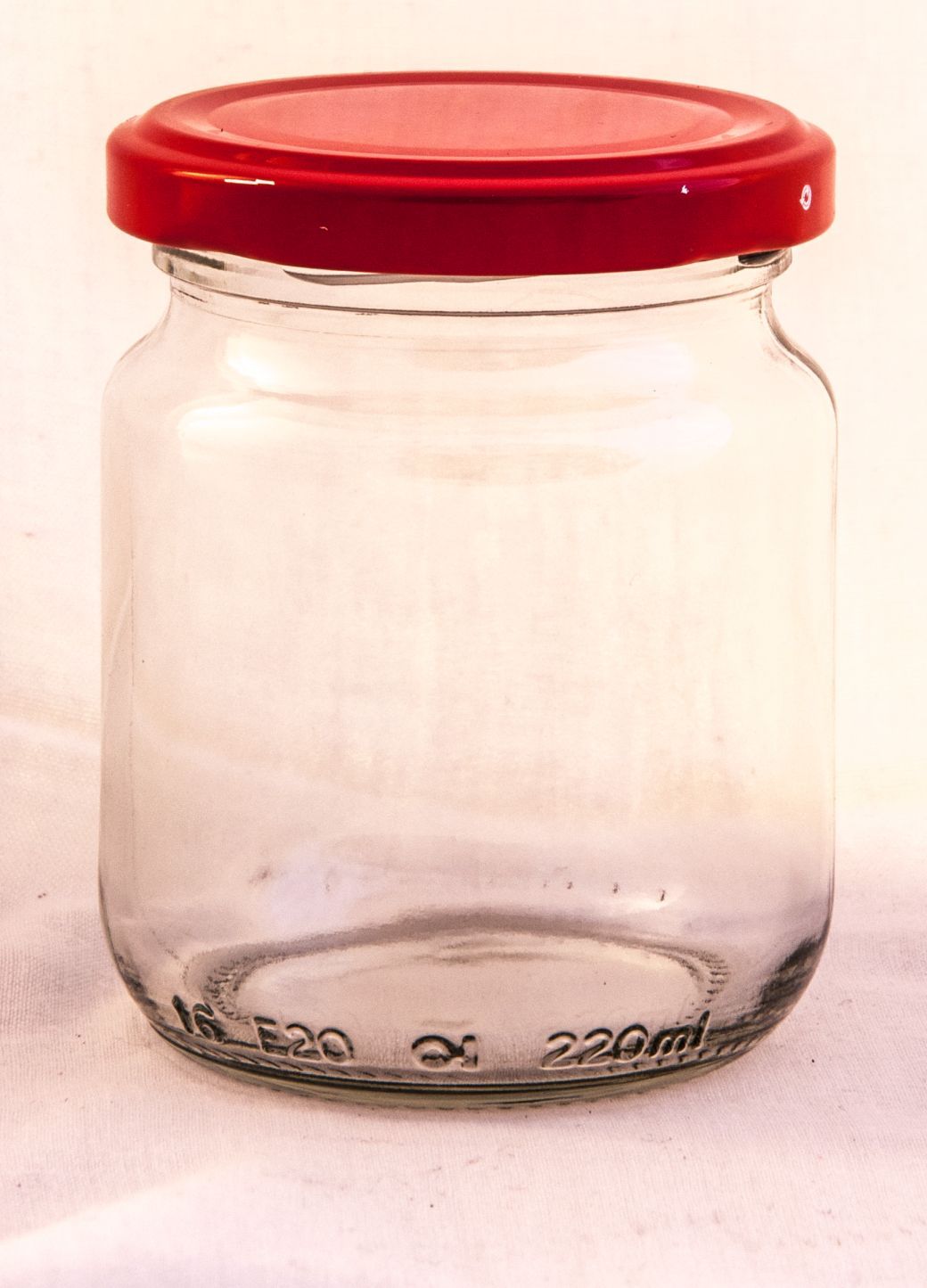 220 ml befőttesüveg tálcás 6db/cs. tetővel termék képe