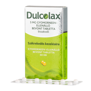 Dulcolax  5 mg gyomornedv-ellenálló bevont tabl. (30x) termék kép