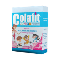 Colafit Junior Kollagénkocka Csipkebogyó (60x)