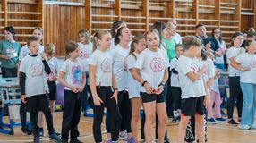 Olimpiai minőségű padlót kapott a Lackner Kristóf Általános Iskola megújult tornaterme