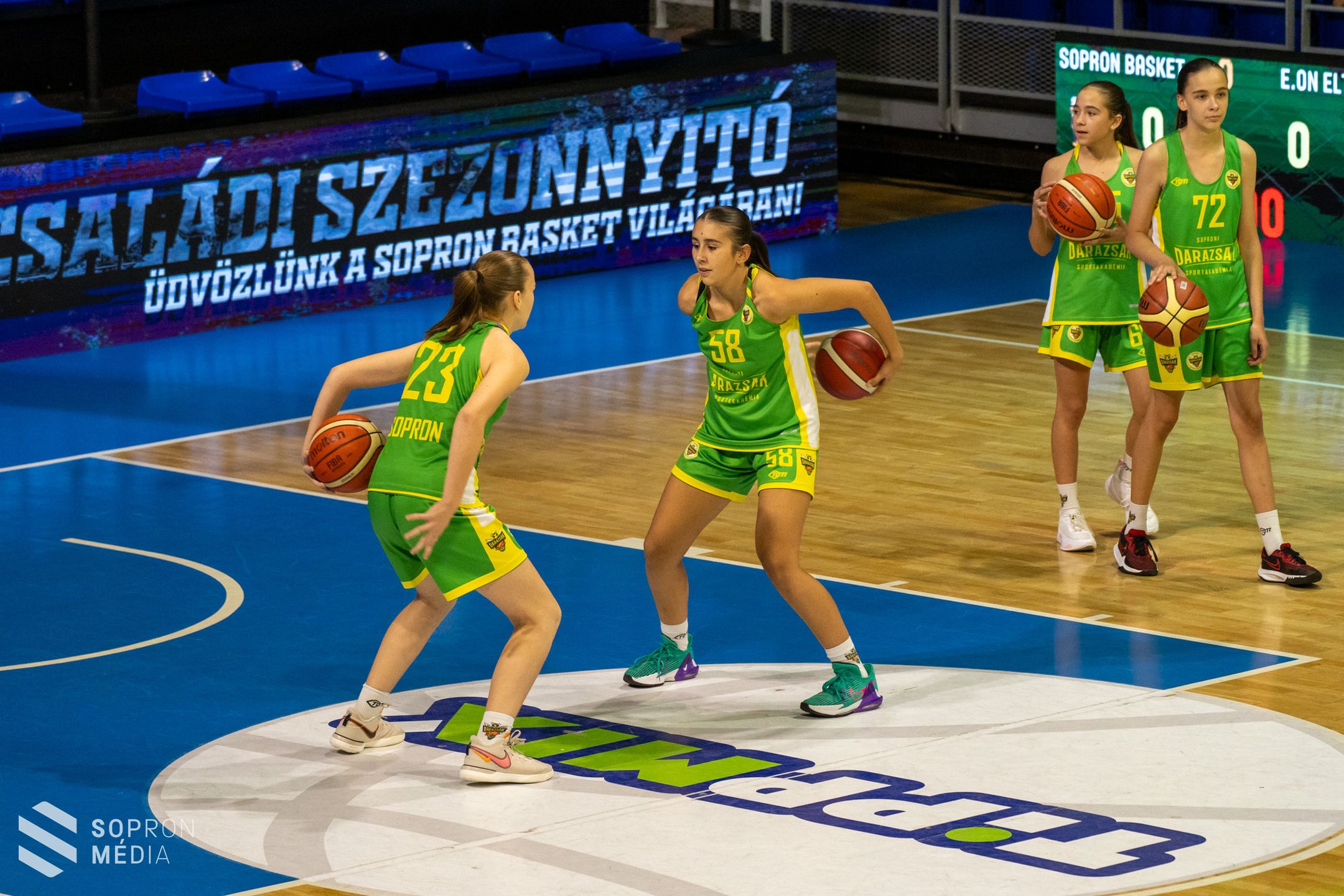 Ünnepi hangulatban telt a Sopron Basket családi szezonnyitó rendezvénye