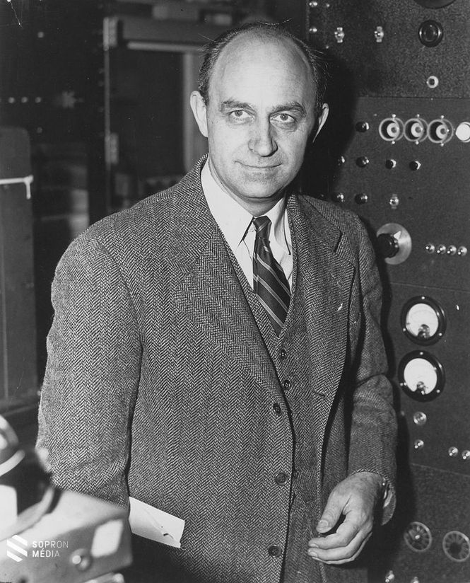 Enrico Fermi, aki Szilárddal együtt az első működő atomreaktor konstruktőre volt