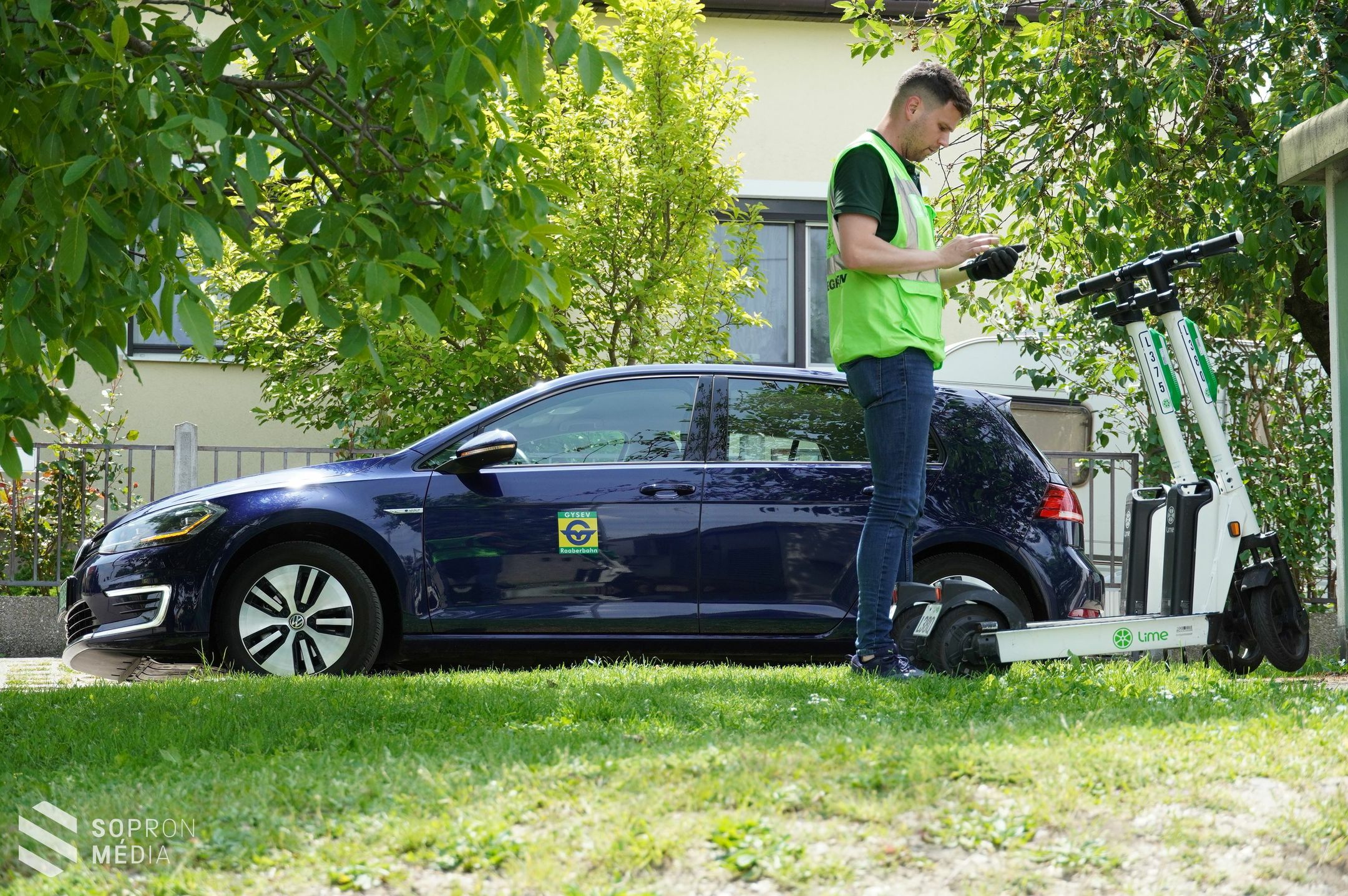Egy hónap alatt 38.000 km – népszerű az e-roller rendszer Sopronban