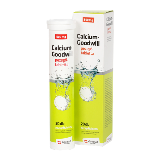 Calcium Goodwill pezsgőtabletta (20x)