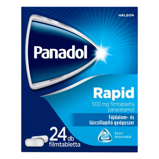 Panadol Rapid 500 mg filmtabletta (24x (gyerekbiztos))