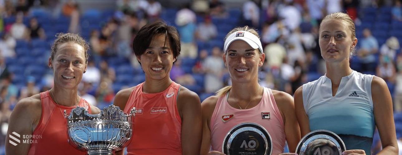 Australian Open : Babos Tímea 2. lett női párosban
