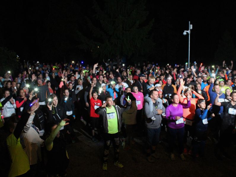 Sikeres és egyre népszerűbb az Éjszakai Futás elnevezésű rendezvény