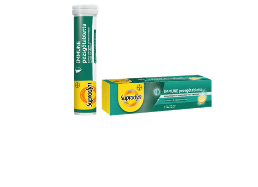 Supradyn Immune pezsgőtabletta narancs ízű (15x)