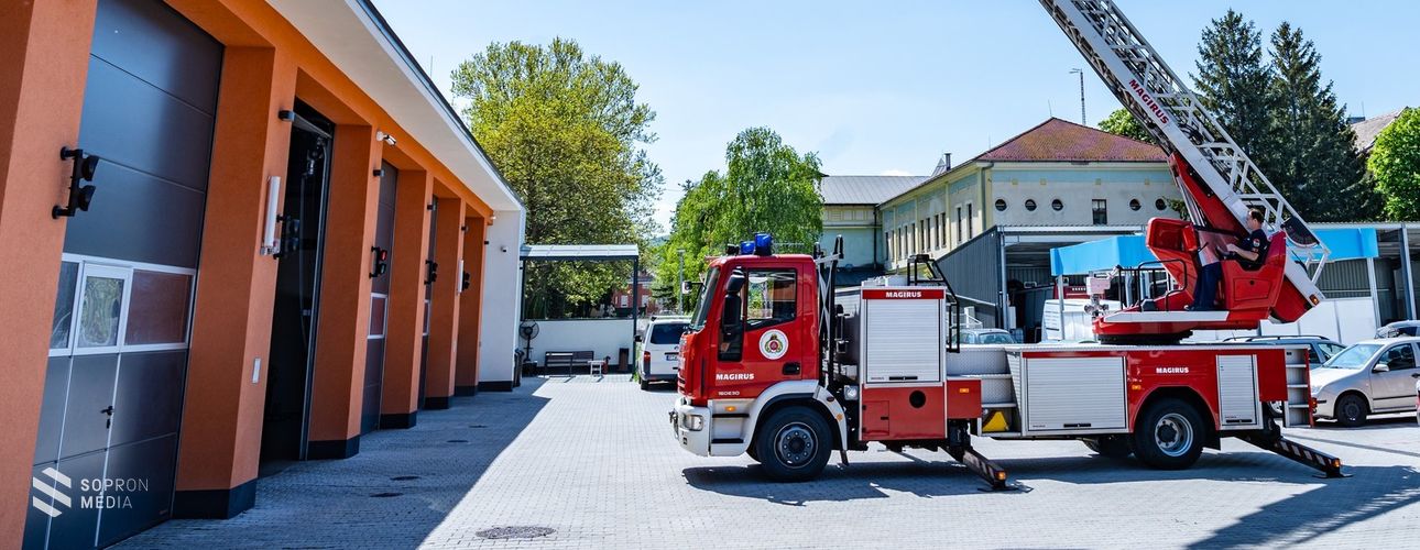 Látogatható a Soproni Hivatásos Tűzoltó-parancsnokság gyereknap alkalmából