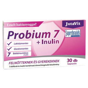 JutaVit Probium 7 + Inulin kapszula (30x) termék kép