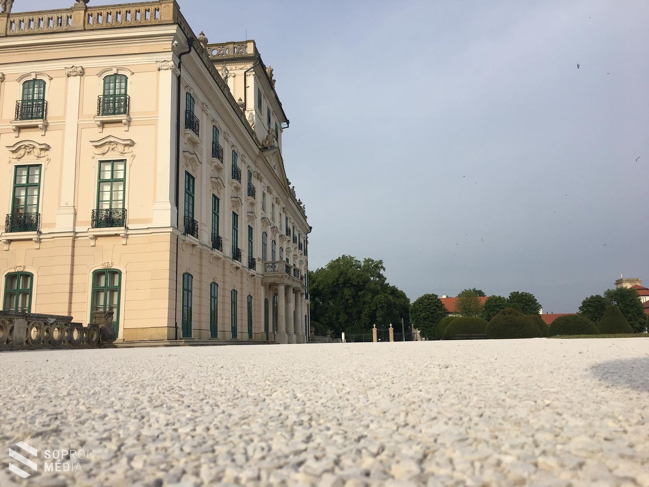 A fertődi Esterházy-kastély parkjai, kertjei újranyitás előtt
