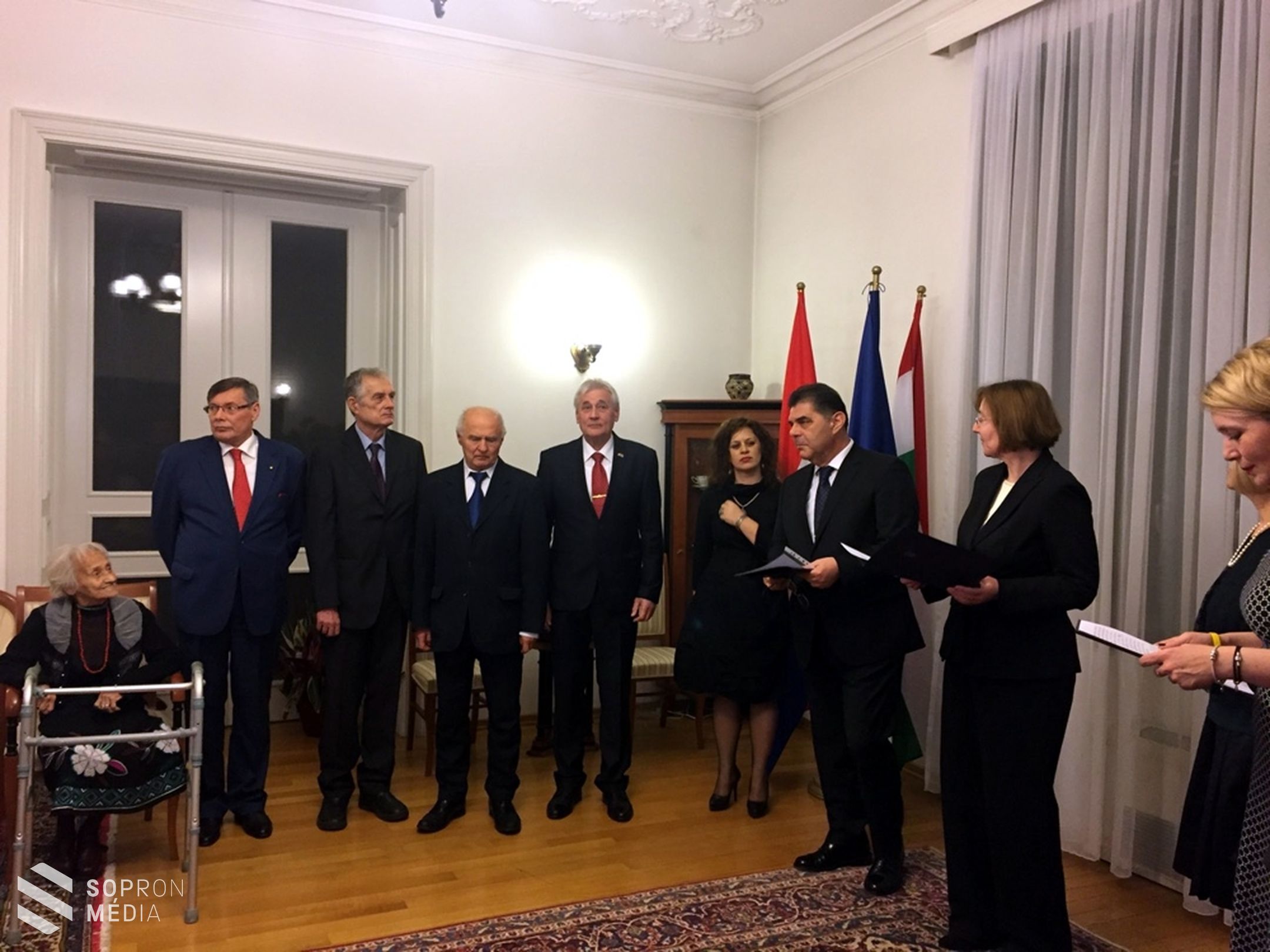 Horvát Pleter Érdemrenddel tüntette ki Horvátország köztársasági elnöke Firtl Mátyást