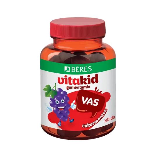 Béres VitaKid Vas gumivitamin gumitabletta (30x)