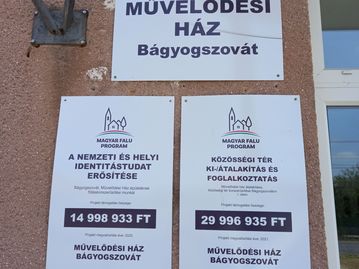 Művelődési Ház épületének fűtéskorszerűsítése (A nemzeti és helyi identitástudat erősítése című, MFP-NHI/2019 kódszámú pályázatának keretein belül)