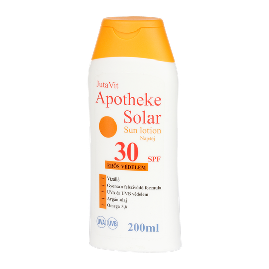 JutaVit Apotheke Solar naptej SPF 30 (200ml)