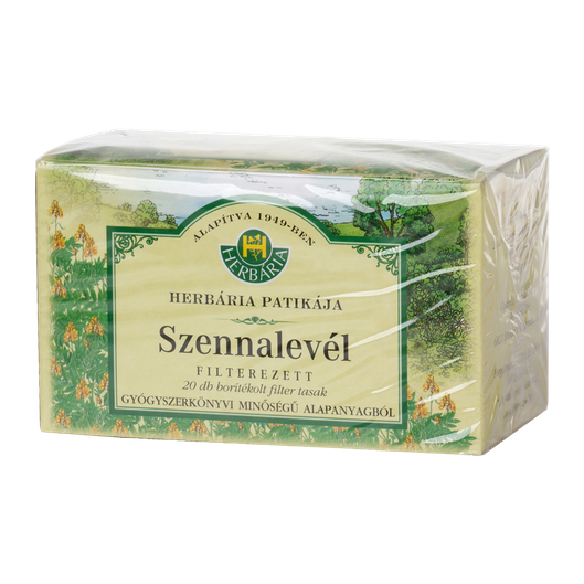 Szennalevél filteres HERBÁRIA borítékolt (20x1,5g)
