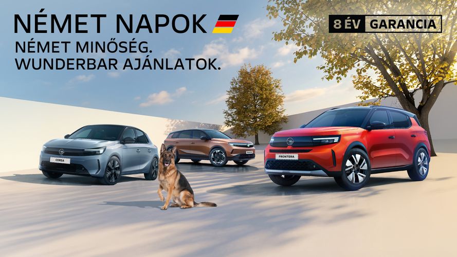 Német napok szeptemberben az Opelnél