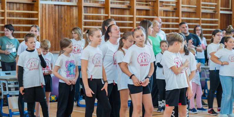 Olimpiai minőségű padlót kapott a Lackner Kristóf Általános Iskola megújult tornaterme