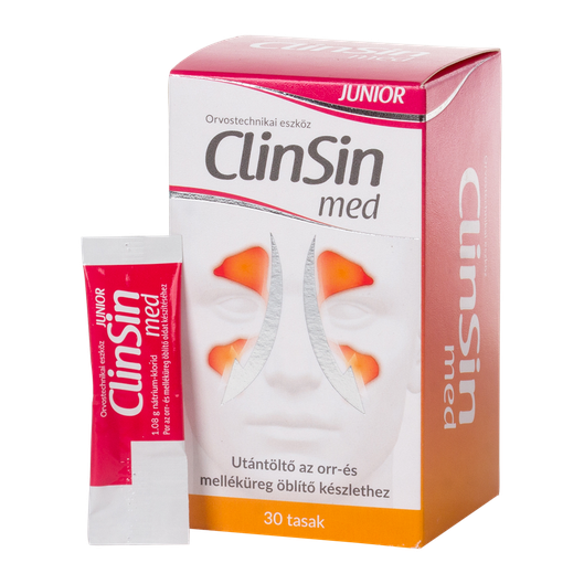 ClinSin Med Junior utántöltő tasak (30x)