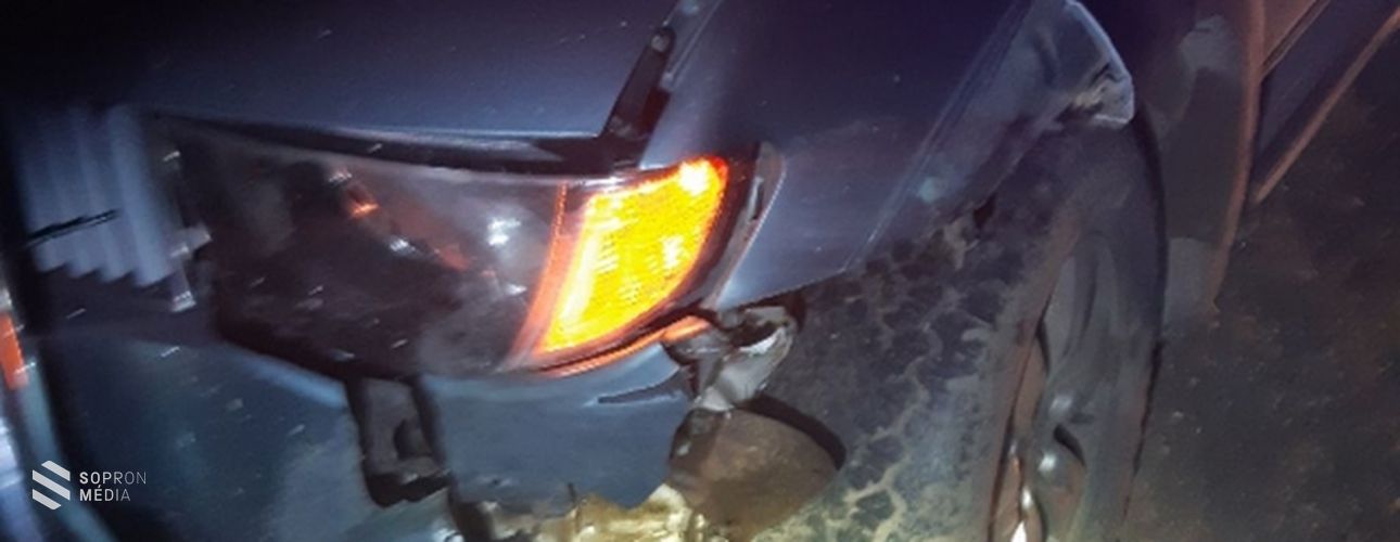 Vaddisznókondába hajtott egy sofőr Peresztegnél