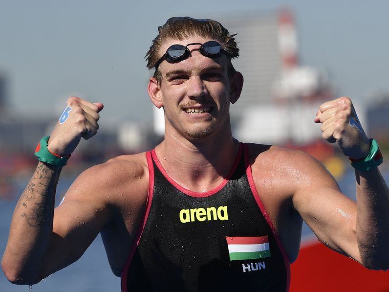 Rasovszky ezüstérmes nyíltvízi úszásban