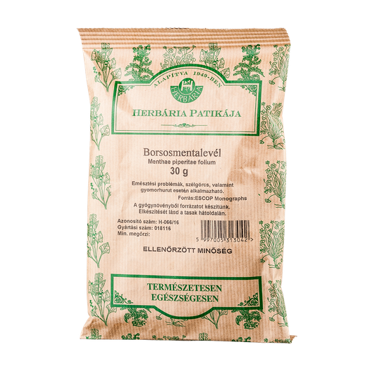 Borsmentalevél HERBÁRIA (30g)