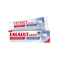 Lacalut fogkrém Aktiv Gum Protection&Gentle White (75ml)