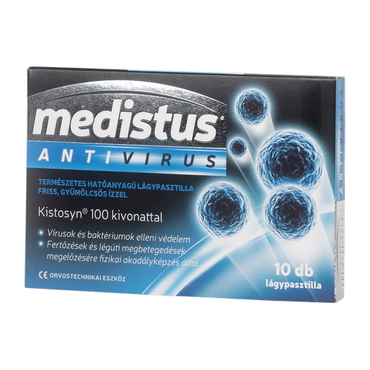VitaPlus Medistus Antivirus pasztilla gyümölcs íz (10x)
