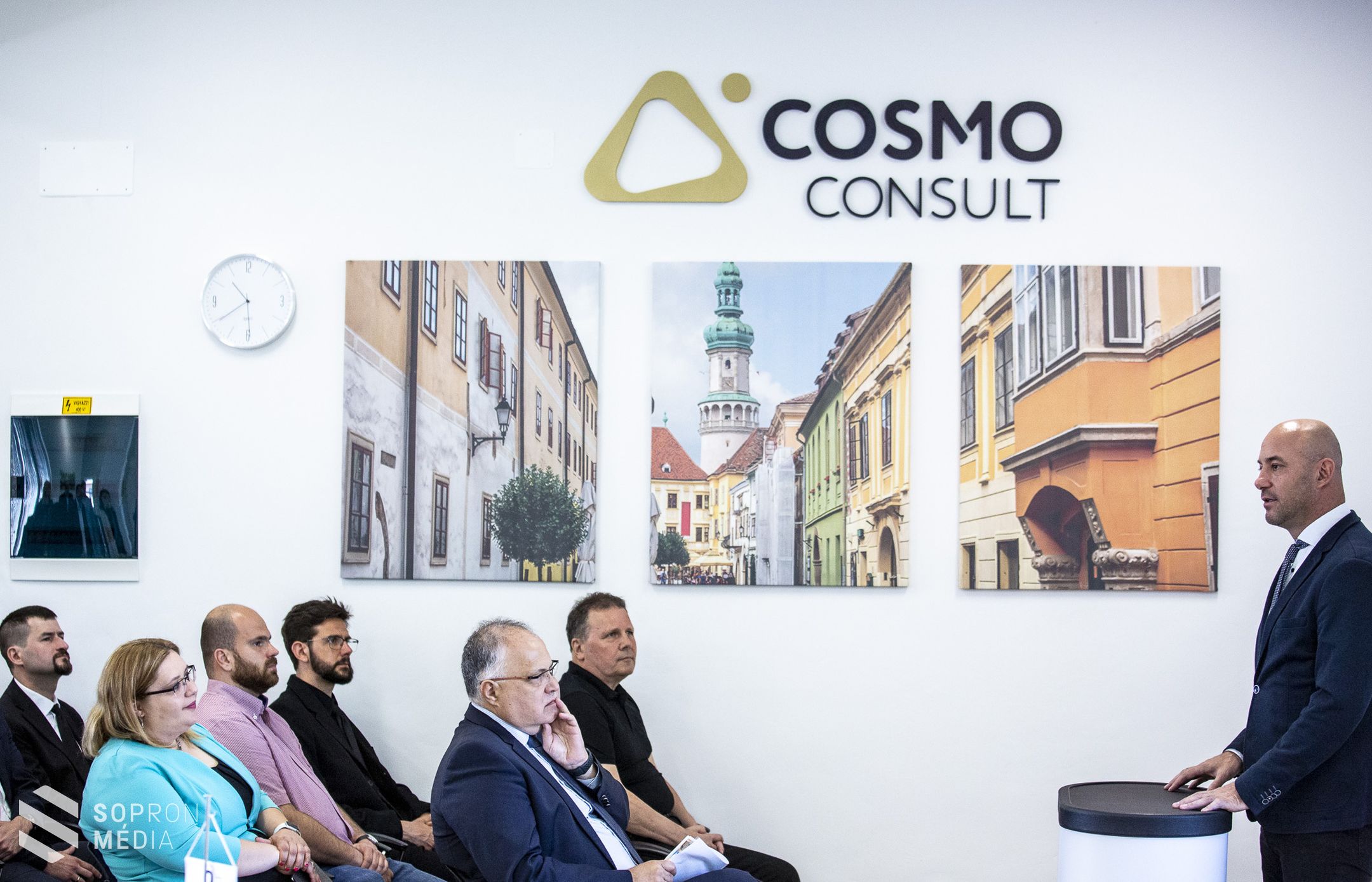 Új irodával bővült a Cosmo Consult Kft. soproni telephelye
