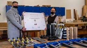 Új eszközökkel gazdagodott a Roth Gyula Technikum tanműhelye