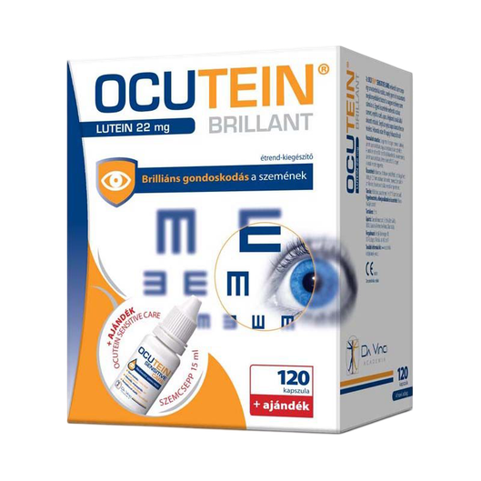 Ocutein Brillant kapszula+O.SensC szemcsepp (120x+15ml)