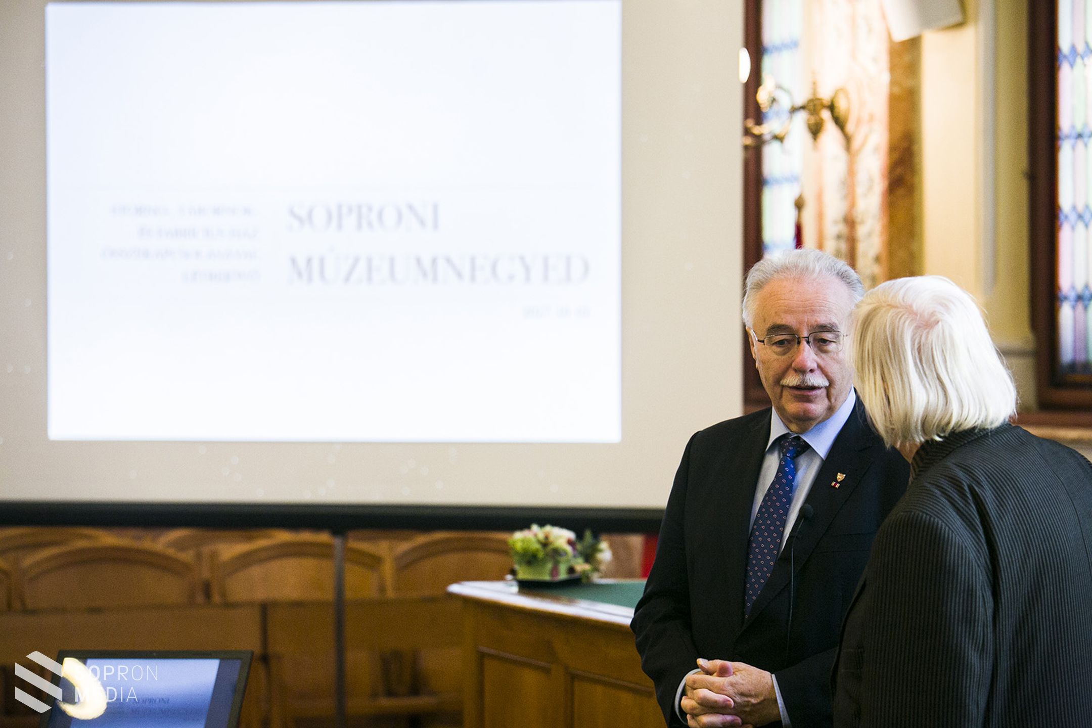 A Magyar Művészeti Akadémia küldöttségének látogatása Sopronban!