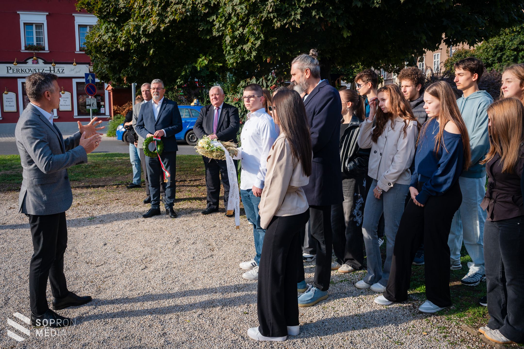 Széchenyi Istvánra emlékeztek Sopronban
