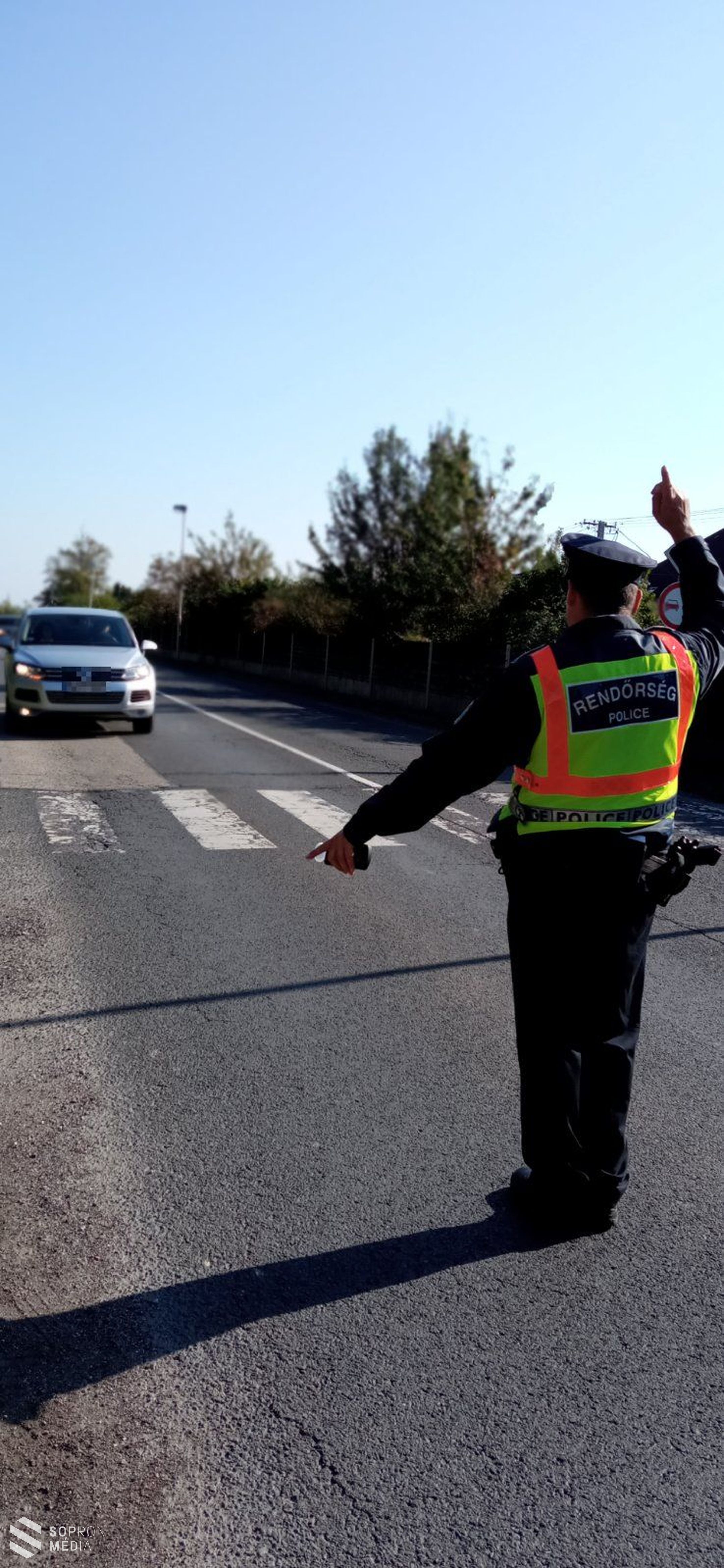 A hétvégén ismét akcióba léptek a soproni rendőrök