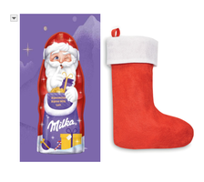 Mikulás csomag gyerekeknek Mikulás csizmában