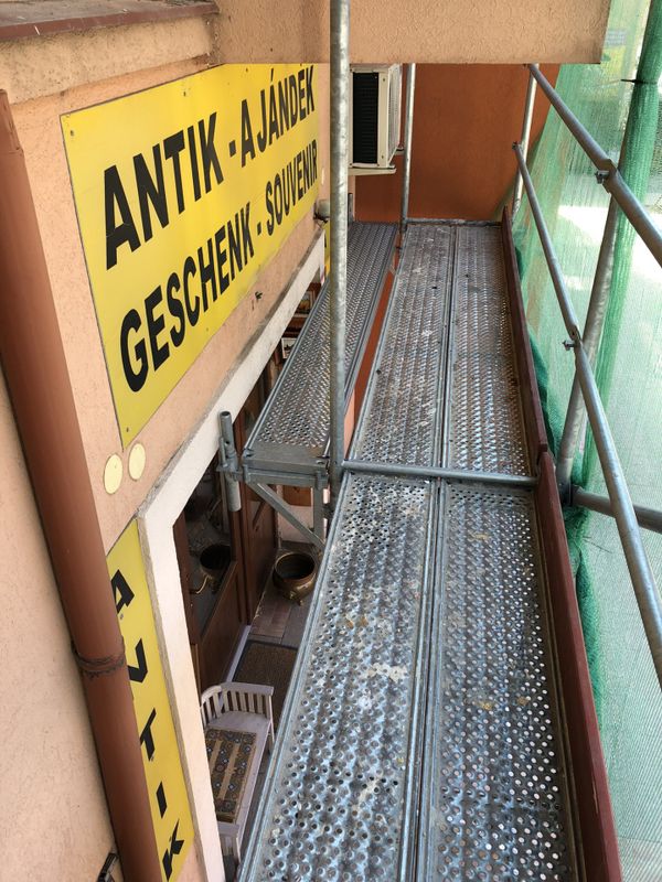Állványozás kép
