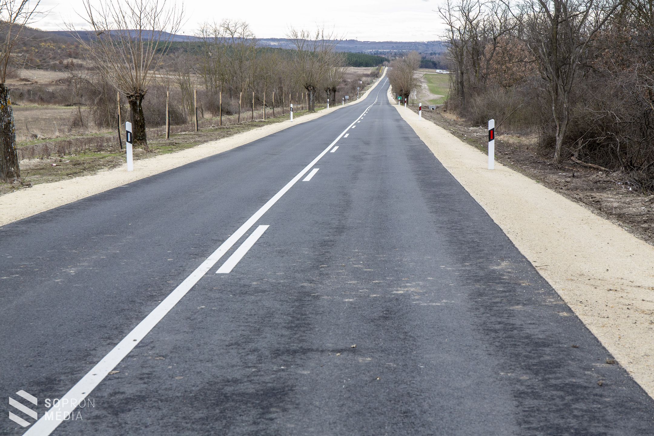 Átadták a Fertőrákost Szentmargitbányával összekötő utat