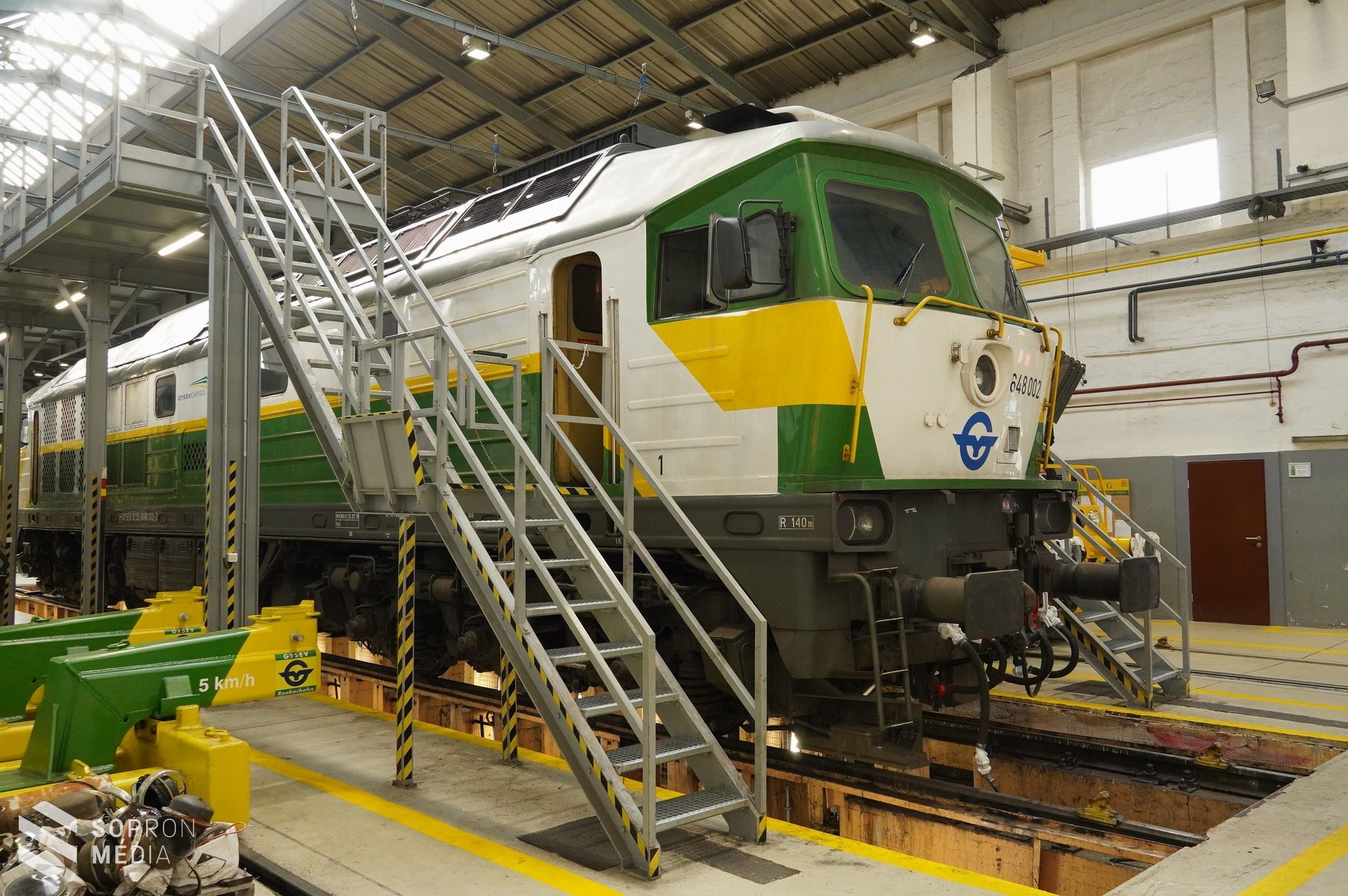 Érdekes információk a soproni mozdonyjavító műhelyről